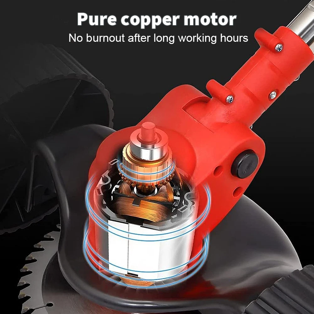 Upgraded Cordless Trimmer Grass Trimmer
