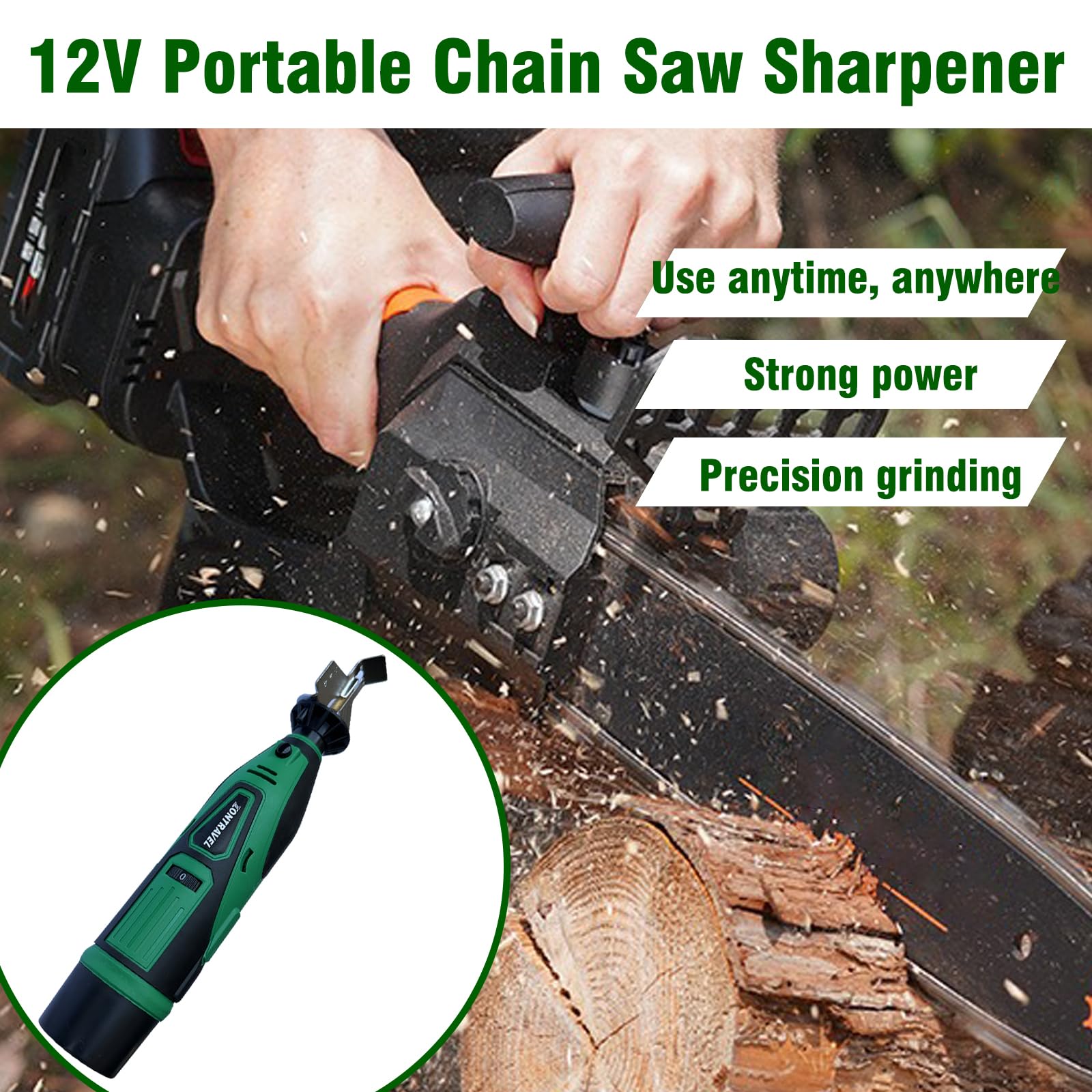 12v Electric Chainsaw Sharpener Tool