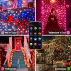 500LED Smart Color Changing Christmas String Lights