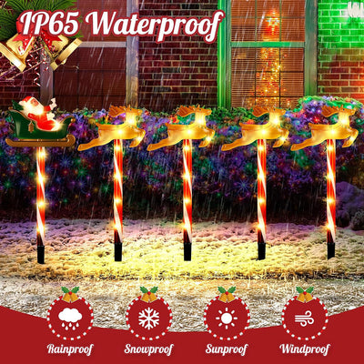 Solar Powered Outdoor Christmas Decorative Lights