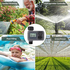 LED Display Timer Automatic Watering Sprinkler