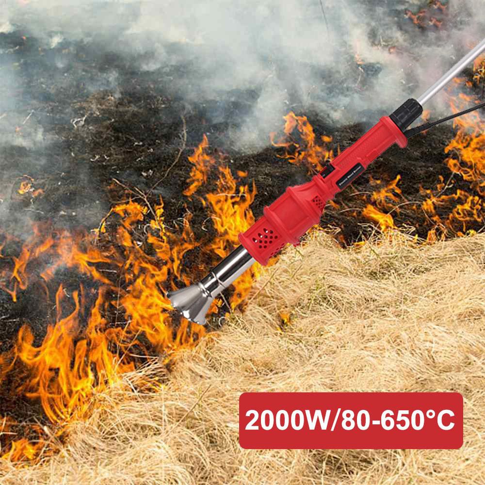 2 in 1 Electric Weed Burner with 5 Heads