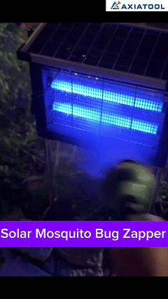Wireless Portable Solar Bug Zapper with LED