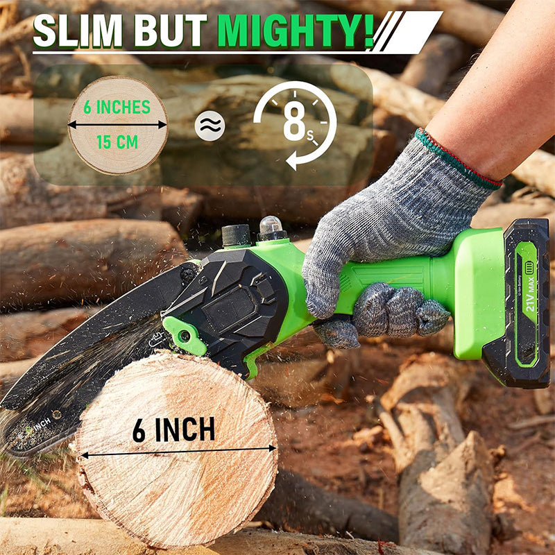 6"/8"  Brushless Cordless Chainsaw