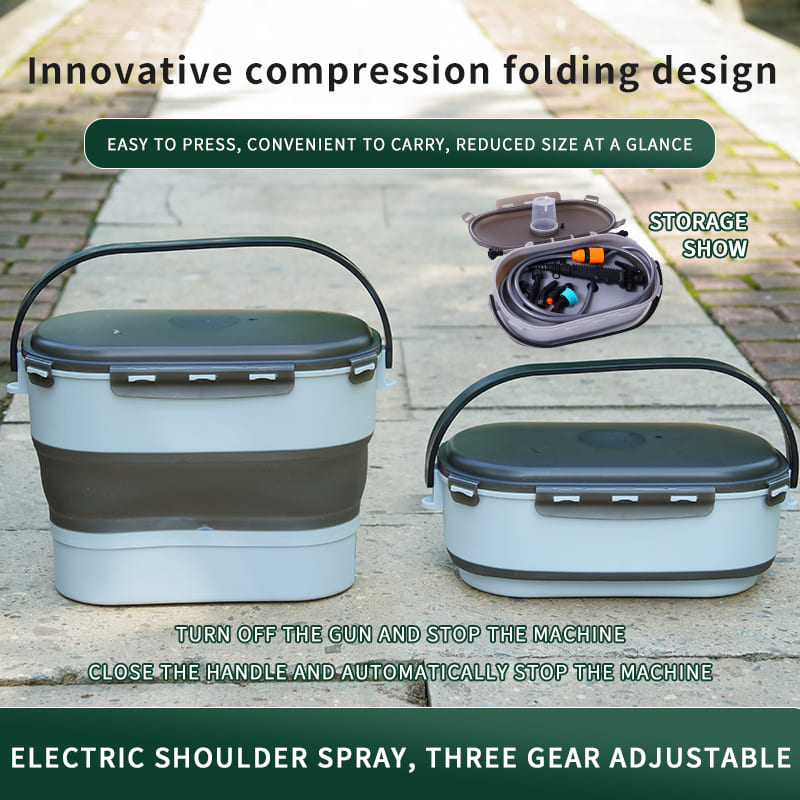 Adjustable Folding Electric Spray Backpack