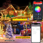 500LED Smart Color Changing Halloween Lights