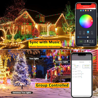 500LED Smart Color Changing Halloween Lights