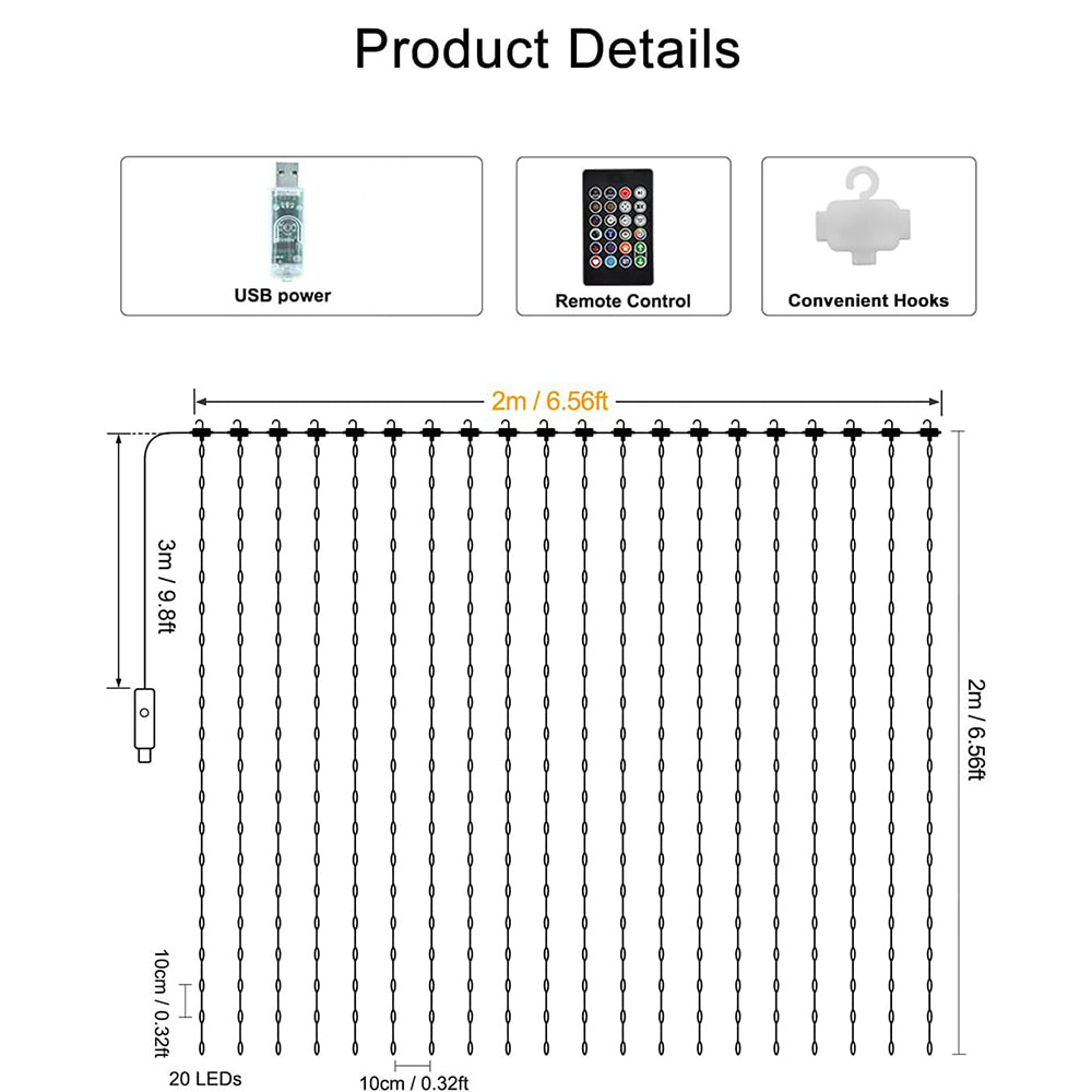 Axiatool-DIY-Smart-LED-Curtain-Sync-Lights-9