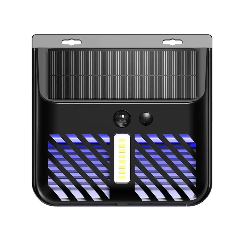 2-in-1 Solar Power Built-in Bug Zapper for Outdoor