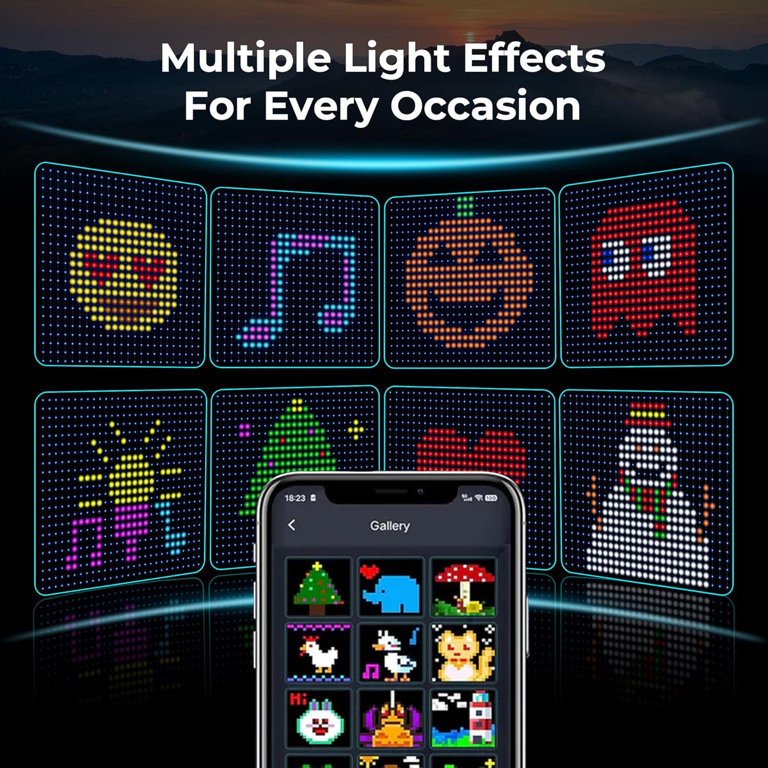 DIY Smart LED Curtain Sync Lights