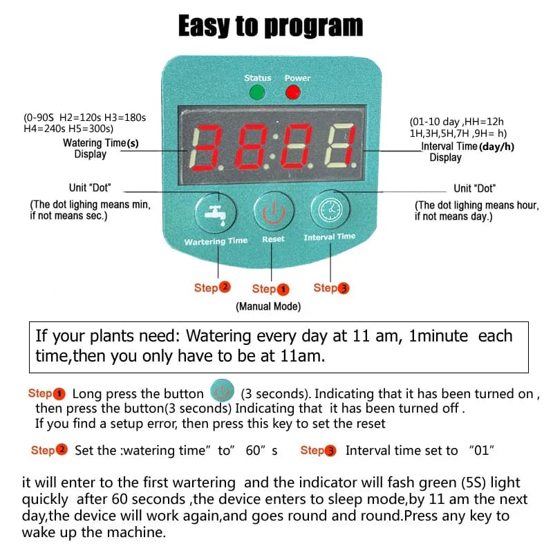 Solar Auto Irrigation System for Garden