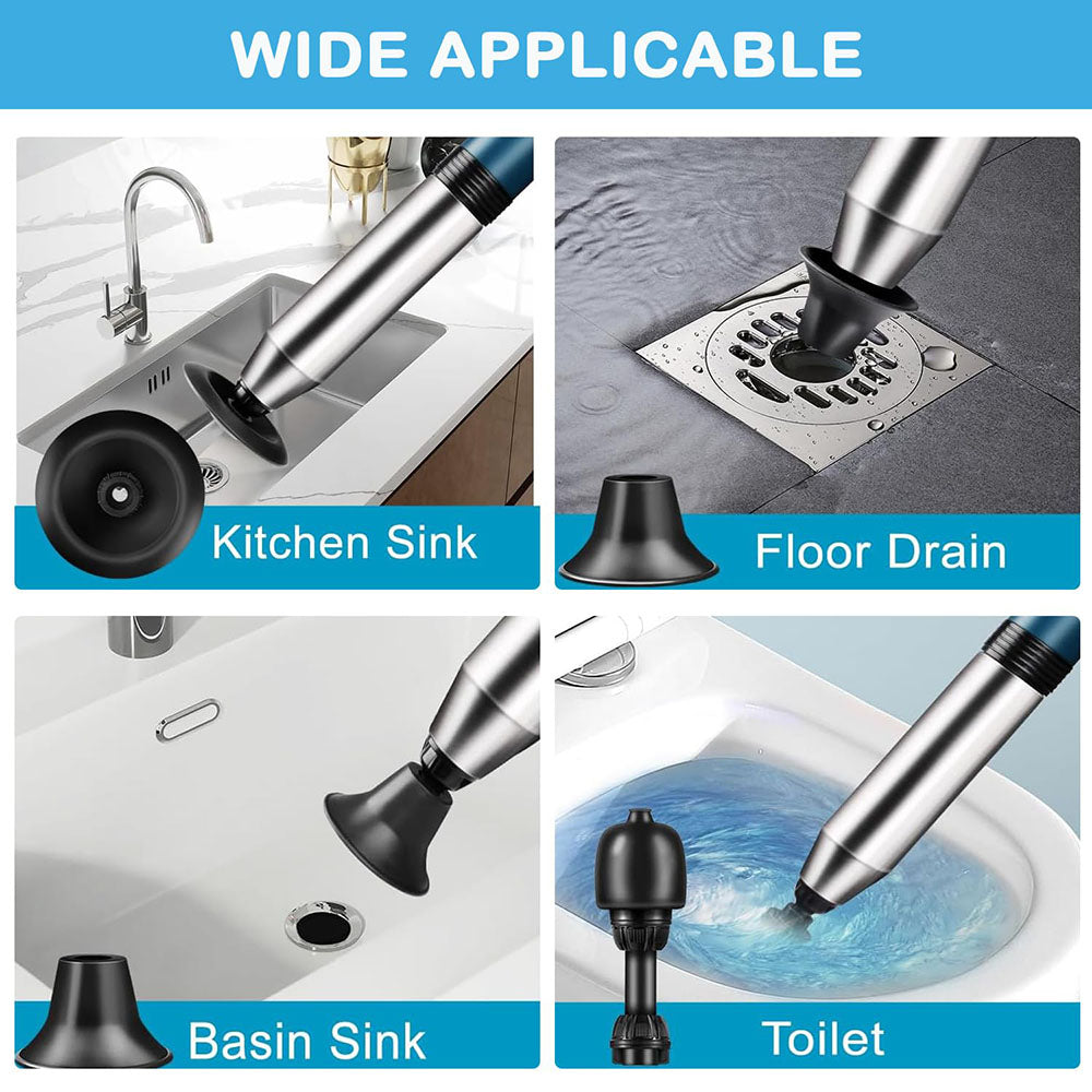 Electric Toilet Plunger for Bathroom