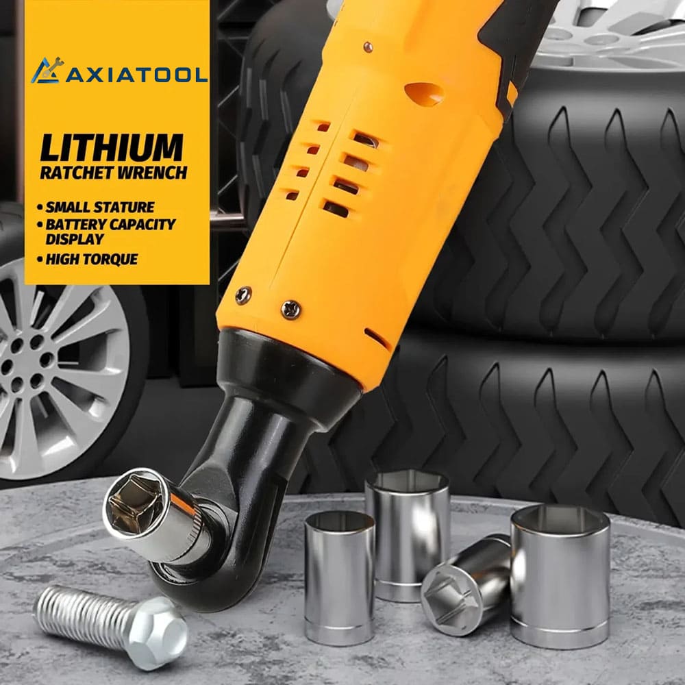 Cordless Electric Ratchet Wrench Set