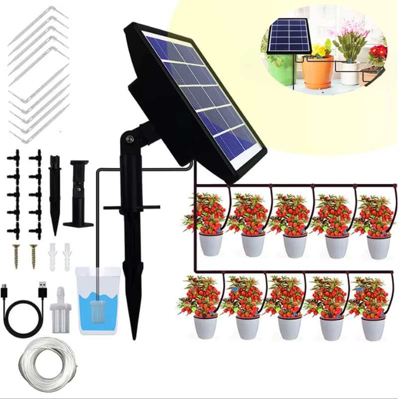 Solar Auto Irrigation System for Garden