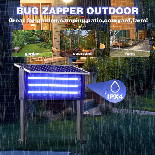 Powers Solar Bug Zapper