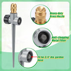 360° Automatic Aluminum Lawn Sprinklers for Yard