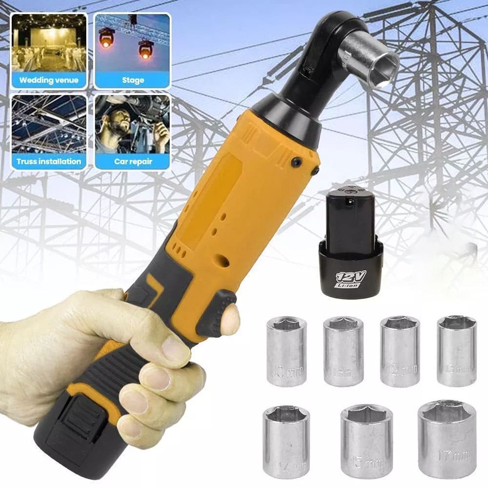 Cordless Electric Ratchet Wrench Set