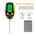6 in 1 Digital Soil Tester with Battery for Garden