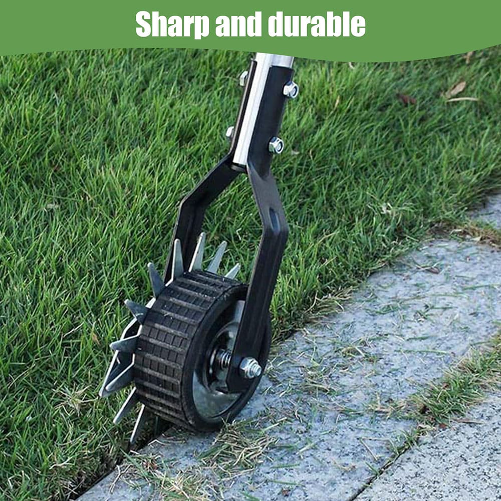 Long Handle Rotary Lawn Edger for Garden Yard Sidewalk