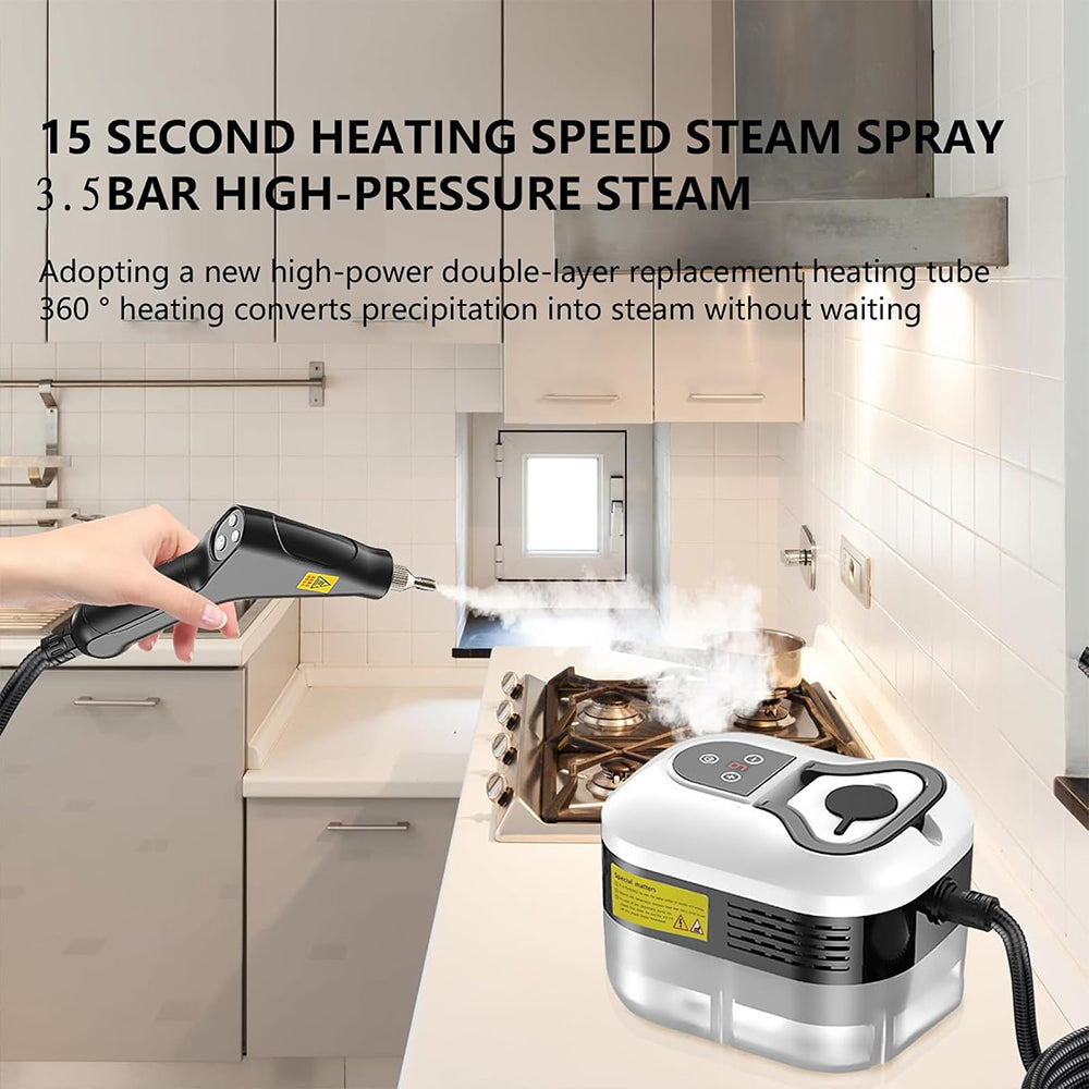 Portable High Pressure Steam Cleaner for Home & Car Detailing