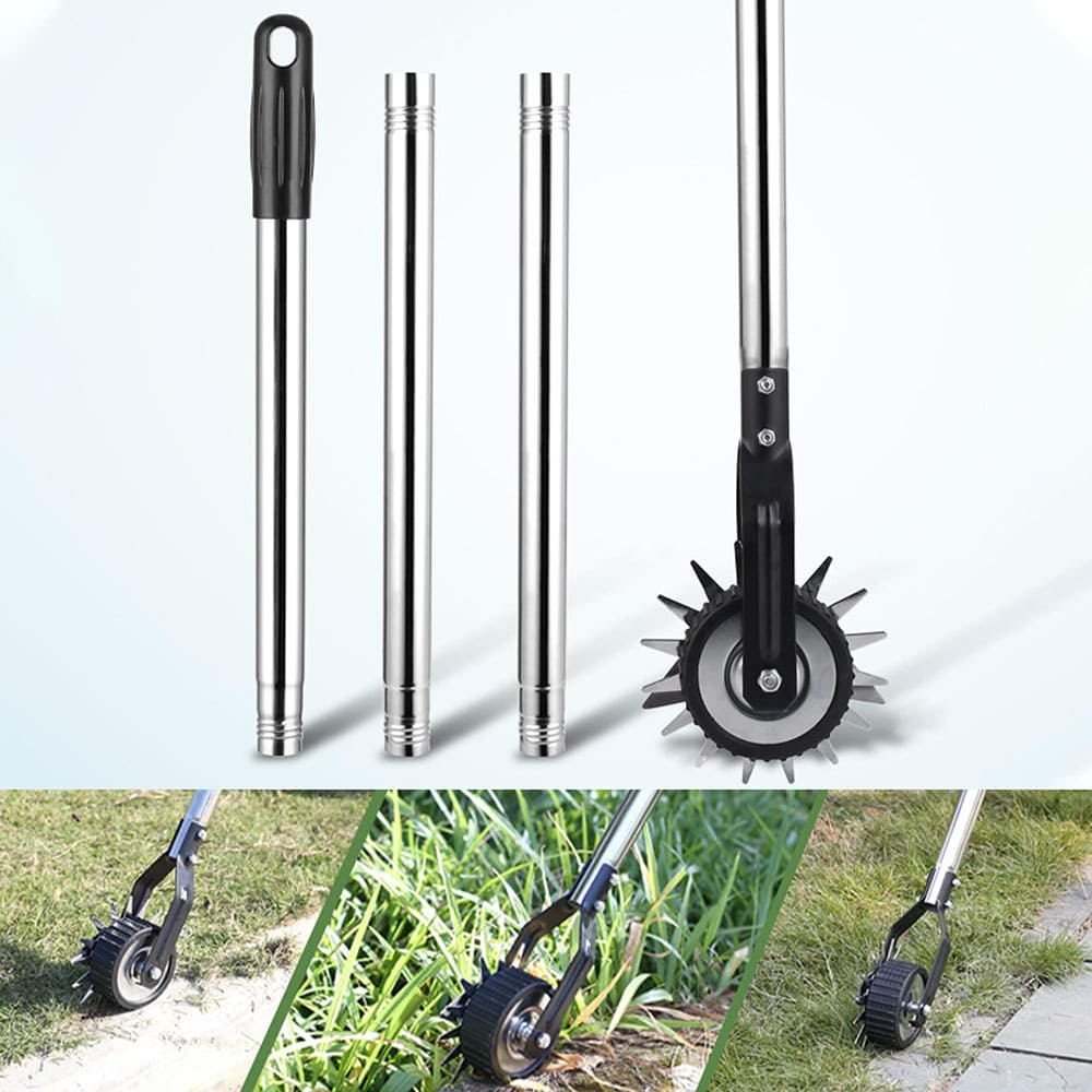 Long Handle Wheel Rotary Lawn Edger Sidewalk