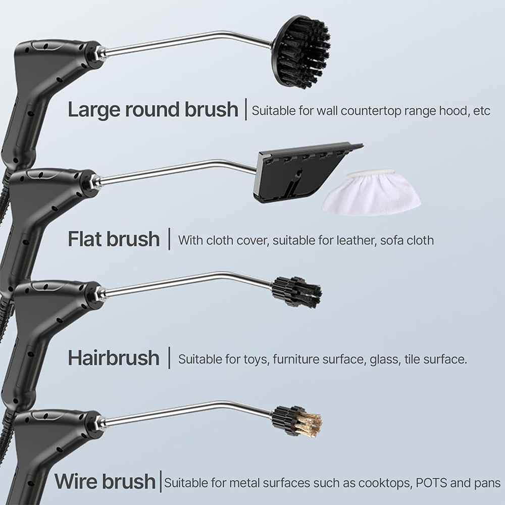 2500W Multi-Head High-Pressure Steam Cleaner