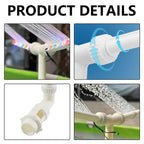 Solar Pool Fountain with RGB Lights