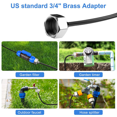 26FT Garden Water Sprinkler Misting and Watering