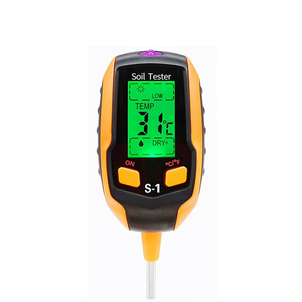 6 in 1 Digital Soil Tester with Battery for Garden