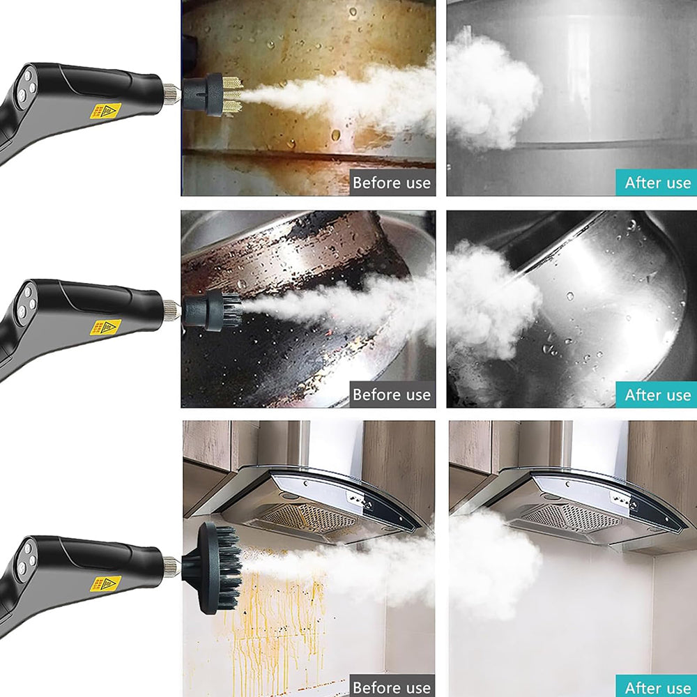 Portable High Pressure Steam Cleaner for Home & Car Detailing