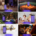 Electronic Bug Zapper Lantern for Outdoor Indoor