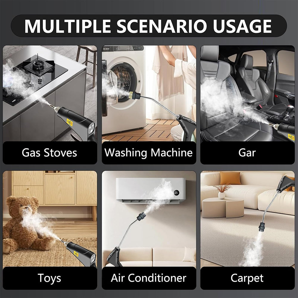 2500W Multi-Head High-Pressure Steam Cleaner