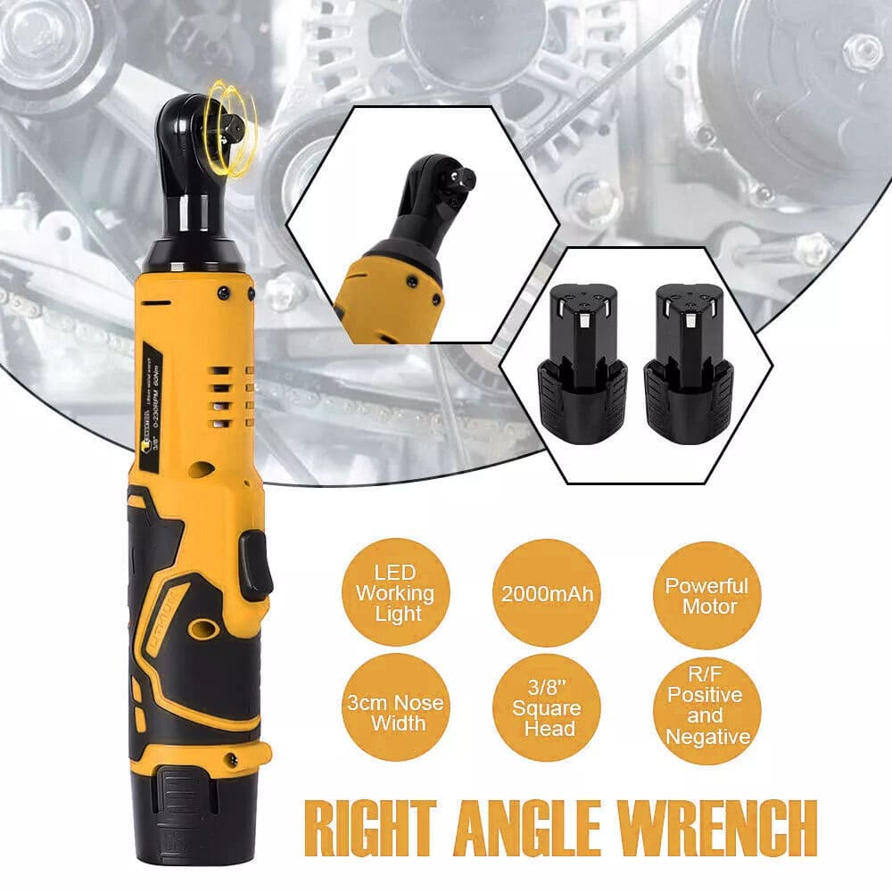 Cordless Electric Ratchet Wrench Set