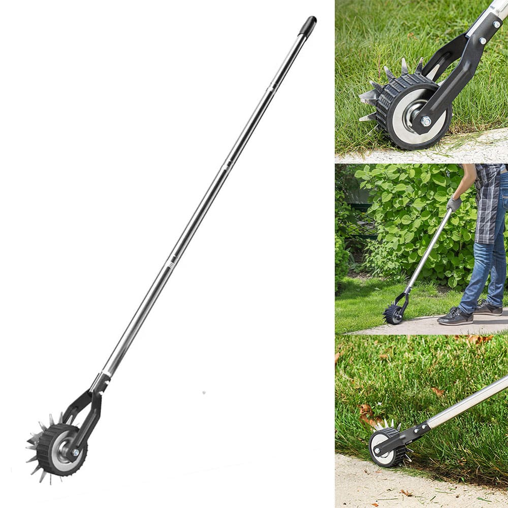 Long Handle Wheel Rotary Lawn Edger Sidewalk