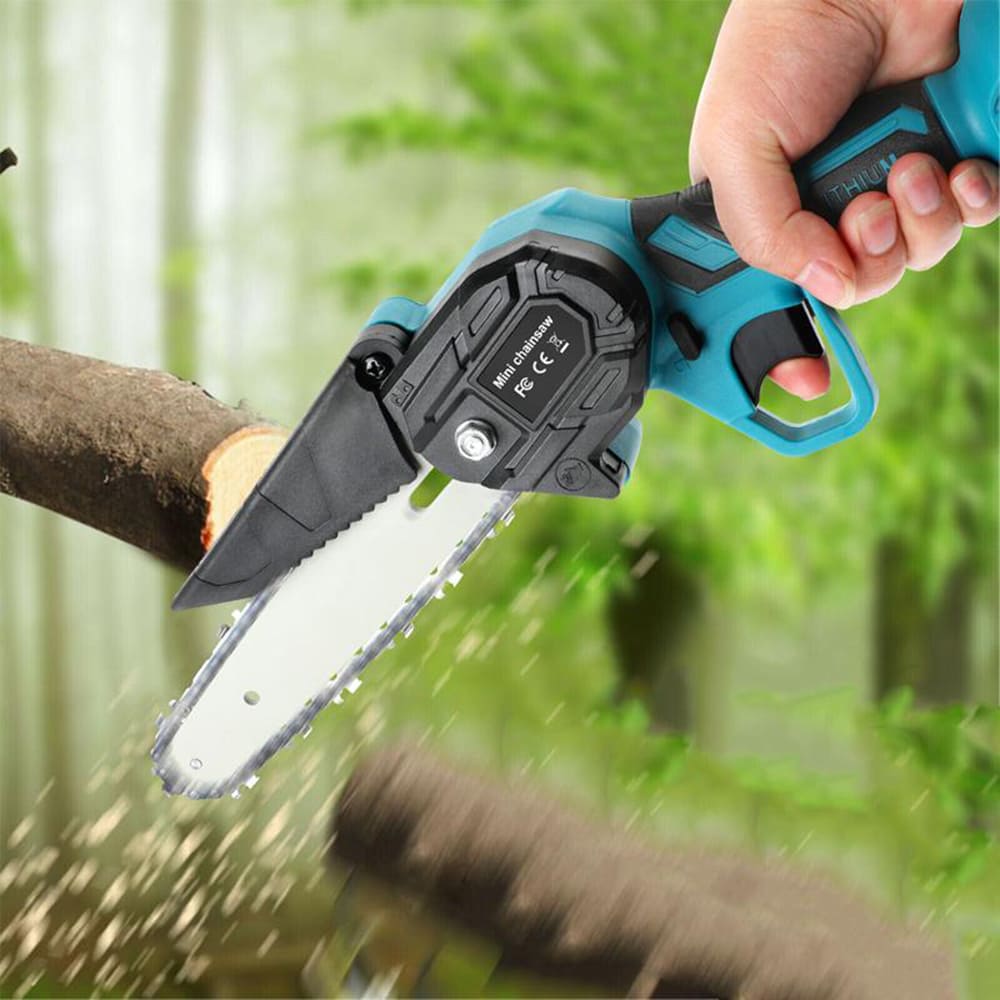 6 inch Electric Cordless Chainsaw with Battery