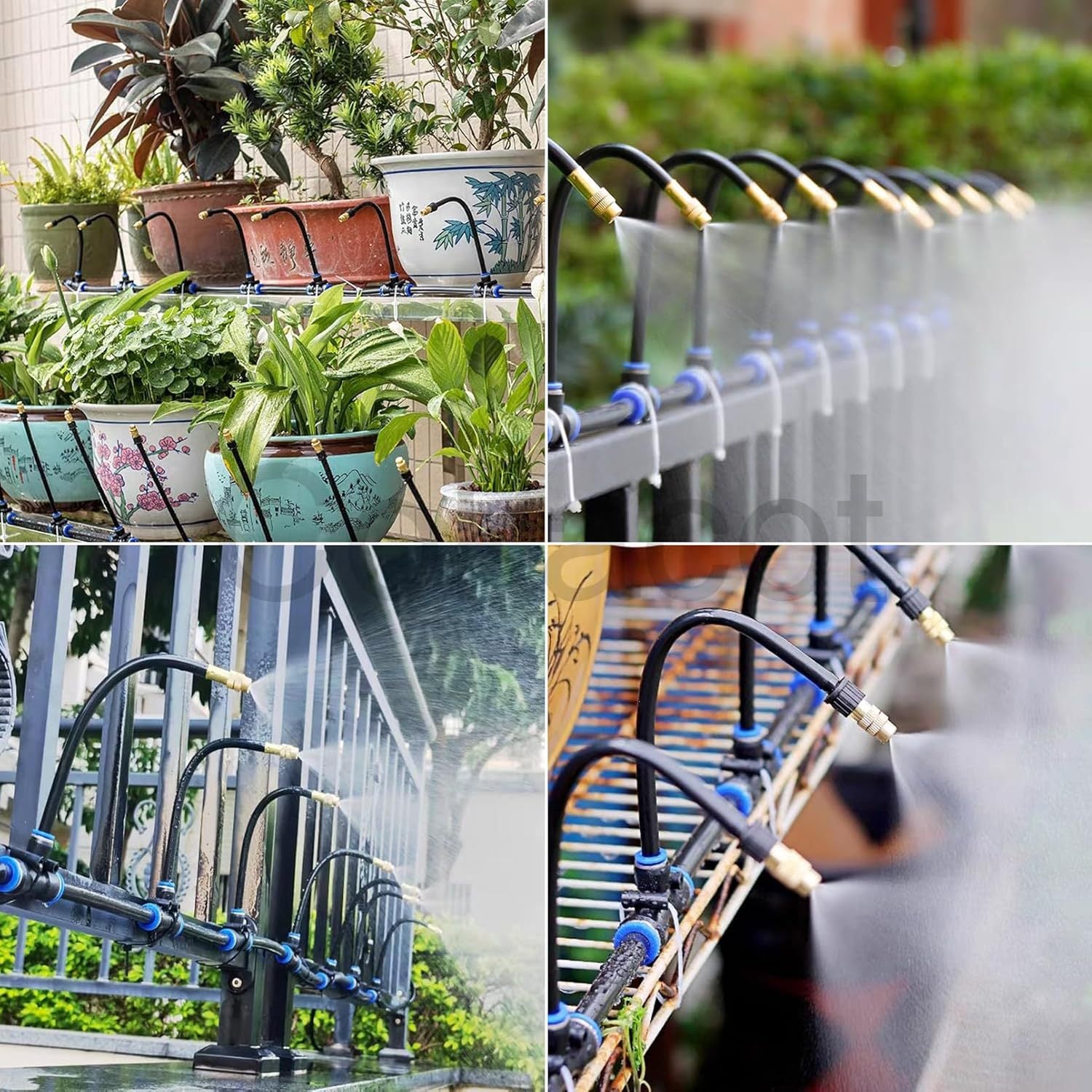 Garden Water Sprinkler Drip Irrigation Lawn & Plant Watering Sprayer
