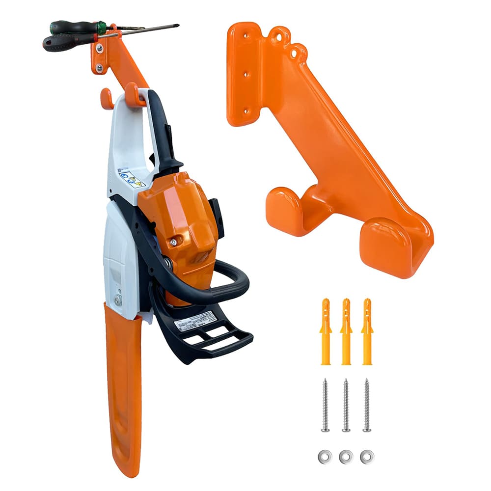 Heavy Duty Chainsaw Holder Wall Mount