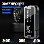 4 in 1 Portable Jump Starter with Air Pump Pro