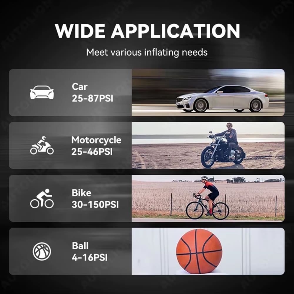 4 in 1 Portable Jump Starter with Air Pump Pro