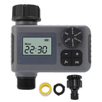 AxiaTool LED display timer automatic watering sprinkler for efficient garden watering and scheduling.