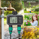 AxiaTool LED display timer for automatic watering, showcasing easy-to-read controls and a durable design for garden use.
