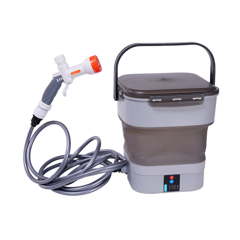 AxiaTool 12L foldable electric sprayer pump kit with adjustable nozzle and ergonomic handle for easy garden use.