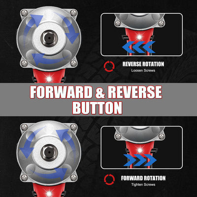 AxiaTool brushless cordless impact wrench with battery, featuring a compact design and ergonomic grip for ease of use.