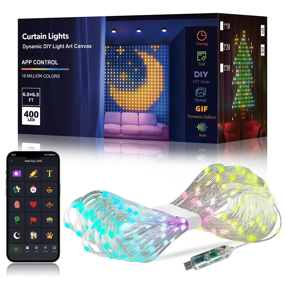 Axiatool-DIY-Smart-LED-Curtain-Sync-Lights