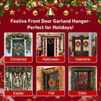 Adjustable Holiday Garland Hanger for Front Door - AxiaTool