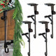 AxiaTool Christmas fireplace stocking and garland hanger in festive design, perfect for holiday decor.