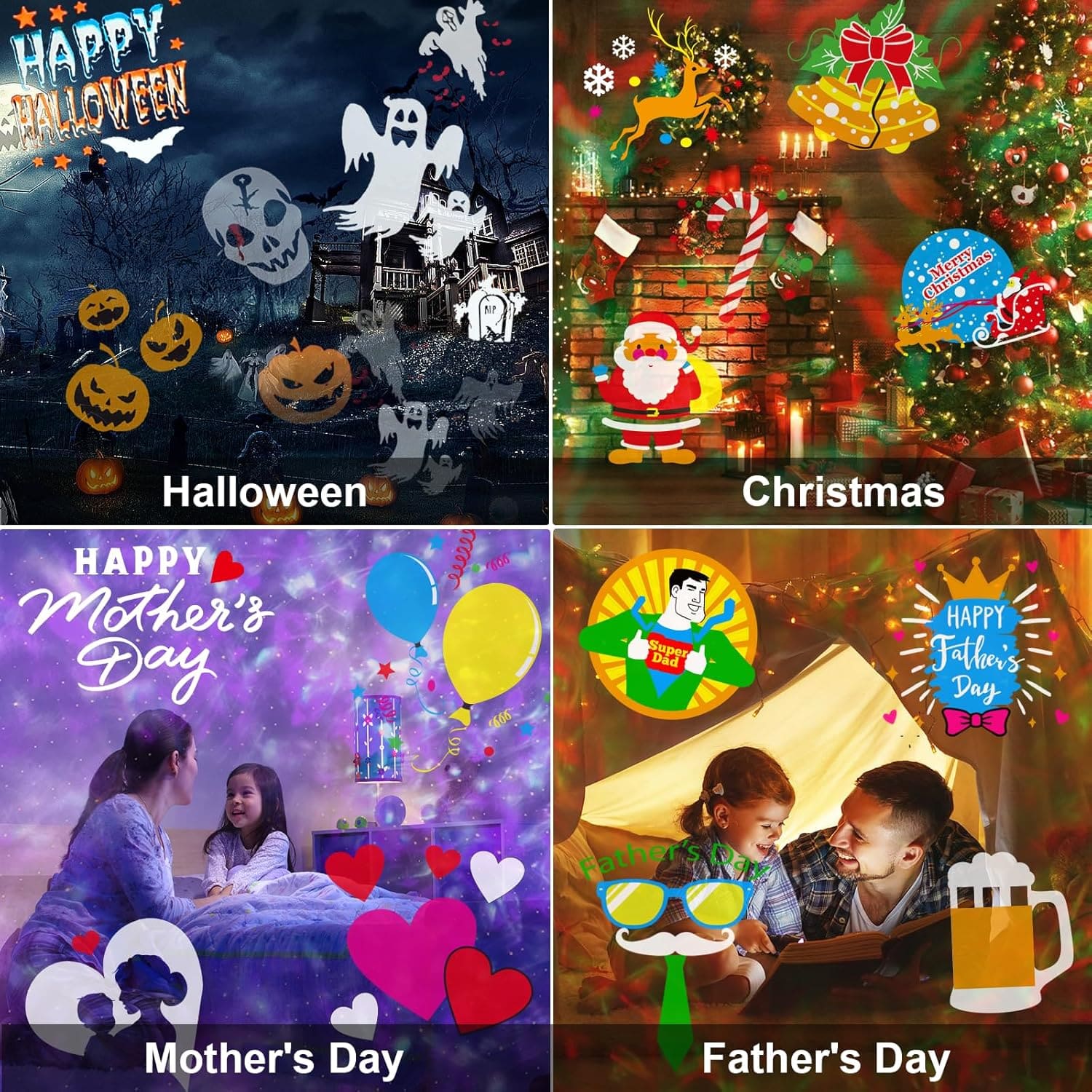 Holiday Projector Lights