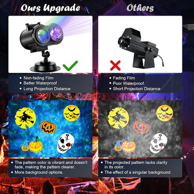 Holiday Projector Lights Outdoor for Xmas