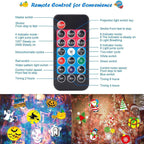 Chirstmas LED Projection Lamp with Remote Control