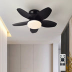 AxiaTool ceiling fan with integrated lights and remote control, featuring a sleek design for modern home decor.